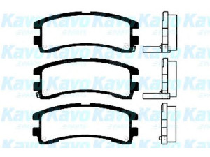 KAVO PARTS BP-6553 stabdžių trinkelių rinkinys, diskinis stabdys 
 Techninės priežiūros dalys -> Papildomas remontas
4406008G11, 4406032G85, 4406032G86