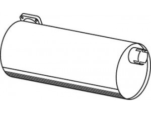 DINEX 44340 vidurinis / galinis duslintuvas
HMK2221