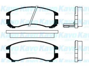 KAVO PARTS BP-8503 stabdžių trinkelių rinkinys, diskinis stabdys 
 Techninės priežiūros dalys -> Papildomas remontas
AY040NS803, 4106028B85, 4106028B86