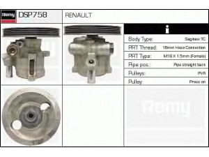 DELCO REMY DSP758 hidraulinis siurblys, vairo sistema 
 Vairavimas -> Vairo pavara/siurblys