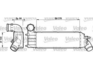 VALEO 817650 tarpinis suslėgto oro aušintuvas, kompresorius 
 Variklis -> Oro tiekimas -> Įkrovos agregatas (turbo/superįkrova) -> Tarpinis suslėgto oro aušintuvas
0384-G0, 384G0, 0384G0, 1489396080