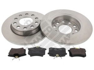 MAPCO 47903 stabdžių rinkinys, diskiniai stabdžiai 
 Stabdžių sistema -> Diskinis stabdys -> Stabdžių remonto rinkinys