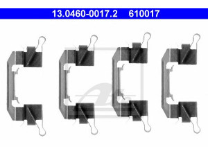 ATE 13.0460-0017.2 priedų komplektas, diskinių stabdžių trinkelės 
 Stabdžių sistema -> Diskinis stabdys -> Stabdžių dalys/priedai
41080-CA028, 41080-EB325