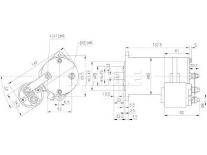 MAHLE ORIGINAL MM 267 elektrovariklis