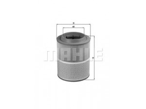 KNECHT LX 1072 oro filtras 
 Filtrai -> Oro filtras
42471161, 42553256