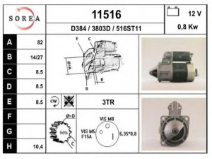 EAI 11516 starteris