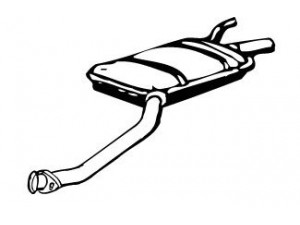 WALKER 19880 vidurinis duslintuvas