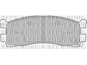 BORG & BECK BBP2135 stabdžių trinkelių rinkinys, diskinis stabdys 
 Techninės priežiūros dalys -> Papildomas remontas
J0V126432B, J0Y12643Z, J0Y12643ZA