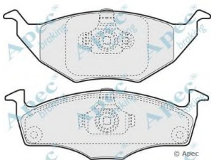 APEC braking PAD1379 stabdžių trinkelių rinkinys, diskinis stabdys
6E0698151, 6EO698151