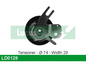 LUCAS ENGINE DRIVE LD0129 įtempiklio skriemulys, paskirstymo diržas
0829.83, 0829.84, 96378771, 9637877180
