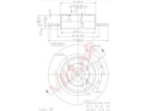 VILLAR 628.1933 stabdžių diskas 
 Dviratė transporto priemonės -> Stabdžių sistema -> Stabdžių diskai / priedai
4907523, 5057476, 5391537