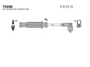 TESLA T569B uždegimo laido komplektas 
 Kibirkšties / kaitinamasis uždegimas -> Uždegimo laidai/jungtys
GHT283, NGC000080