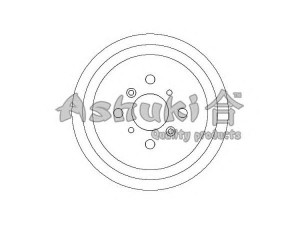 ASHUKI 1020-7008 stabdžių būgnas 
 Stabdžių sistema -> Būgninis stabdys -> Stabdžių būgnas
14.9388.10/BREMBO, 2691-S/ABS, 43511-60G00