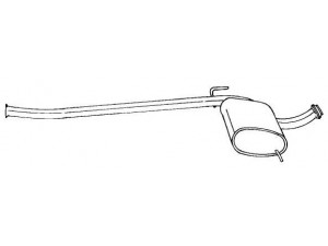 AKS DASIS SG50460 vidurinis duslintuvas
