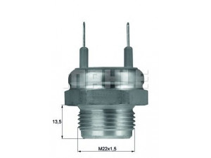 MAHLE ORIGINAL TSW 8D temperatūros jungiklis, radiatoriaus ventiliatorius 
 Aušinimo sistema -> Siuntimo blokas, aušinimo skysčio temperatūra
28286103, 4 114 572, 4235333, 426 35 97