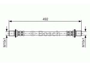 BOSCH 1 987 476 721 stabdžių žarnelė 
 Stabdžių sistema -> Stabdžių žarnelės