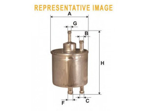 WIX FILTERS WF8170 kuro filtras 
 Techninės priežiūros dalys -> Papildomas remontas
0024773801, 0024773901, 0024776501