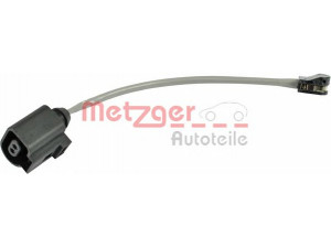 METZGER WK 17-278 įspėjimo kontaktas, stabdžių trinkelių susidėvėjimas 
 Stabdžių sistema -> Susidėvėjimo indikatorius, stabdžių trinkelės
8V0 615 437