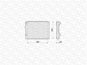 MAGNETI MARELLI 350213778000 radiatorius, variklio aušinimas 
 Aušinimo sistema -> Radiatorius/alyvos aušintuvas -> Radiatorius/dalys
6N0121253K, 6NO121253K, 6N0121253K