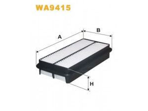 WIX FILTERS WA9415 oro filtras 
 Techninės priežiūros dalys -> Techninės priežiūros intervalai
1780127010