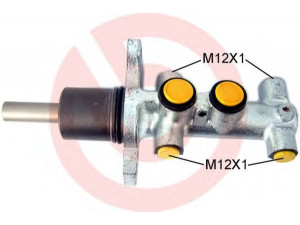 BREMBO M 59 011 pagrindinis cilindras, stabdžiai 
 Stabdžių sistema -> Pagrindinis stabdžių cilindras
4008534, 4415501, 4601000QAT, 93181374