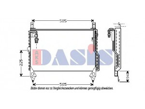 AKS DASIS 121860N kondensatorius, oro kondicionierius 
 Oro kondicionavimas -> Kondensatorius
1268301470, A1268301470