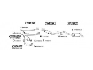 VENEPORTE 800427 išmetimo sistema 
 Išmetimo sistema -> Išmetimo sistema, visa