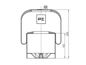 PE Automotive 084.261-72A dėklas, pneumatinė pakaba
942 320 30 21