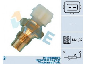 FAE 33660 siuntimo blokas, alyvos temperatūra 
 Variklis -> Variklio elektra
95.631.379, 9563138080, 0242.61