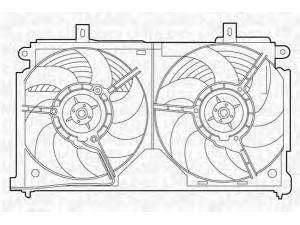 MAGNETI MARELLI 069422374010 ventiliatorius, radiatoriaus 
 Aušinimo sistema -> Oro aušinimas
1253.62, 1254.75, 1308.L8