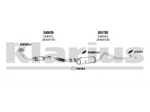 KLARIUS 270383E išmetimo sistema