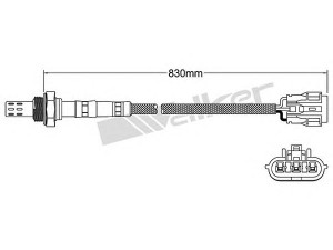 WALKER PRODUCTS 250-23132 lambda jutiklis 
 Išmetimo sistema -> Jutiklis/zondas
39210 22115