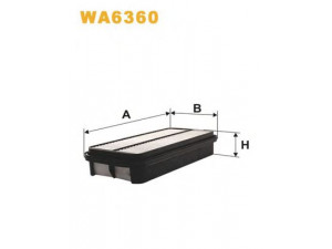 WIX FILTERS WA6360 oro filtras 
 Techninės priežiūros dalys -> Techninės priežiūros intervalai
1378058B00, 1378058B00000, 1378058BS0