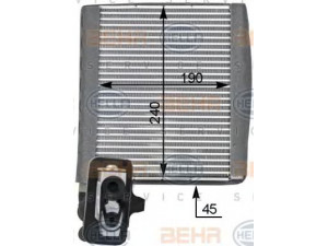 HELLA 8FV 351 331-331 garintuvas, oro kondicionierius 
 Oro kondicionavimas -> Garintuvas
1 785 796, DV6N 19850 CA