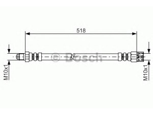 BOSCH 1 987 481 007 stabdžių žarnelė 
 Stabdžių sistema -> Stabdžių žarnelės
638 428 10 35, 638 428 21 35, A 638 428 10 35