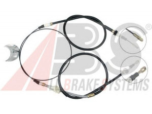 A.B.S. K12005 trosas, stovėjimo stabdys 
 Stabdžių sistema -> Valdymo svirtys/trosai
7009327, V92AB2A603AB