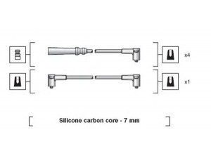 MAGNETI MARELLI 941318111223 uždegimo laido komplektas 
 Kibirkšties / kaitinamasis uždegimas -> Uždegimo laidai/jungtys