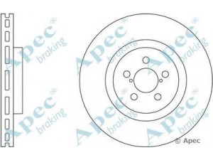 APEC braking DSK2423 stabdžių diskas 
 Dviratė transporto priemonės -> Stabdžių sistema -> Stabdžių diskai / priedai
26300FE000, 26300FE010
