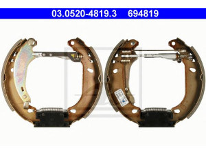 ATE 03.0520-4819.3 stabdžių trinkelių komplektas 
 Techninės priežiūros dalys -> Papildomas remontas
4241 8J