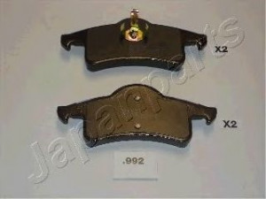 JAPANPARTS PP-992AF stabdžių trinkelių rinkinys, diskinis stabdys 
 Techninės priežiūros dalys -> Papildomas remontas
5011970AB, 5011970AC