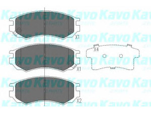 KAVO PARTS KBP-6531 stabdžių trinkelių rinkinys, diskinis stabdys 
 Techninės priežiūros dalys -> Papildomas remontas
410600N685, 4106054C85, 4106054C87