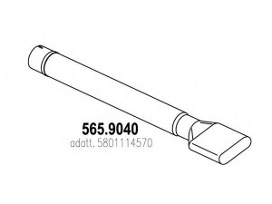 ASSO 565.9040 išleidimo kolektorius
5801114570