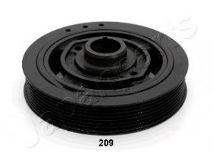 JAPANPARTS PU-209 skriemulys, alkūninis velenas 
 Diržinė pavara -> Dirželio skriemulys
13470-0H010, 13470-28020