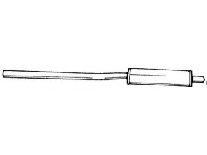 AKS DASIS SG12404 vidurinis duslintuvas