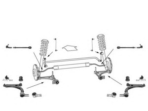 MEYLE WG0495800 vairavimo mechanizmas; rato pakaba 
 Ašies montavimas/vairavimo mechanizmas/ratai -> Prekių paieška pagal schemą