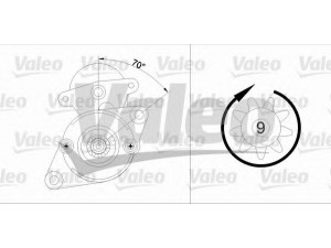 VALEO 455578 starteris 
 Elektros įranga -> Starterio sistema -> Starteris
31200-P01-003, 31200-P01-003ES