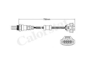 CALORSTAT by Vernet LS140016 lambda jutiklis 
 Variklis -> Variklio elektra
855362, 855388, 95560617800, 98760612302