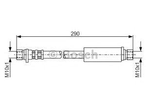 BOSCH 1 987 476 204 stabdžių žarnelė 
 Stabdžių sistema -> Stabdžių žarnelės
GBH 90285, GBH 90288, SHB 1007 20