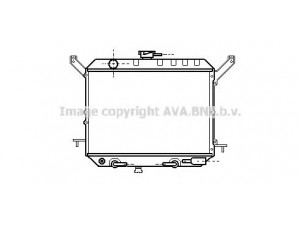 AVA QUALITY COOLING DN2140 radiatorius, variklio aušinimas 
 Aušinimo sistema -> Radiatorius/alyvos aušintuvas -> Radiatorius/dalys
2145004A00, 2145036A60