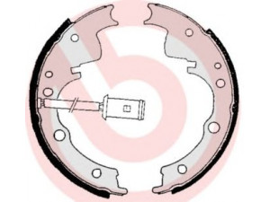 BREMBO S A6 505 stabdžių trinkelių komplektas 
 Techninės priežiūros dalys -> Papildomas remontas
1906151, 1906351, 1906361